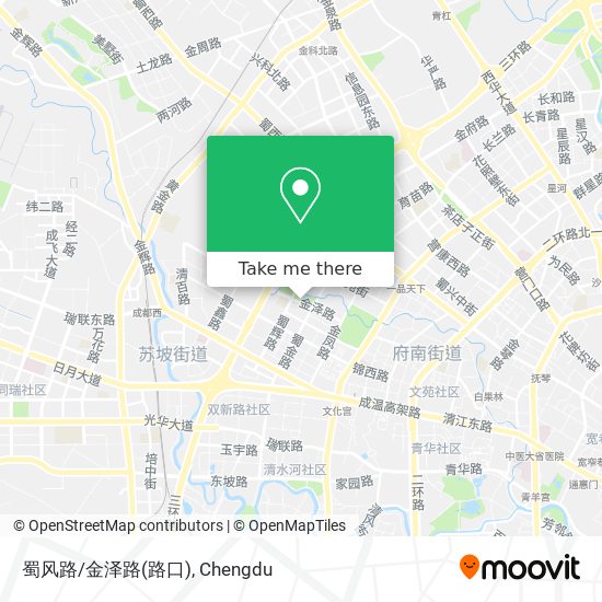 蜀风路/金泽路(路口) map