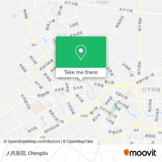 人民医院 map