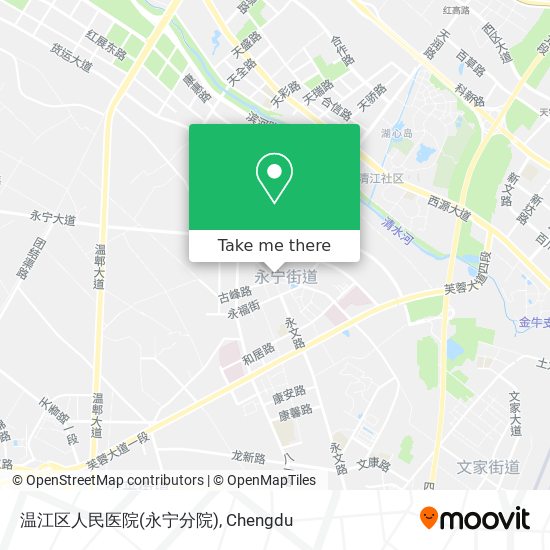 温江区人民医院(永宁分院) map