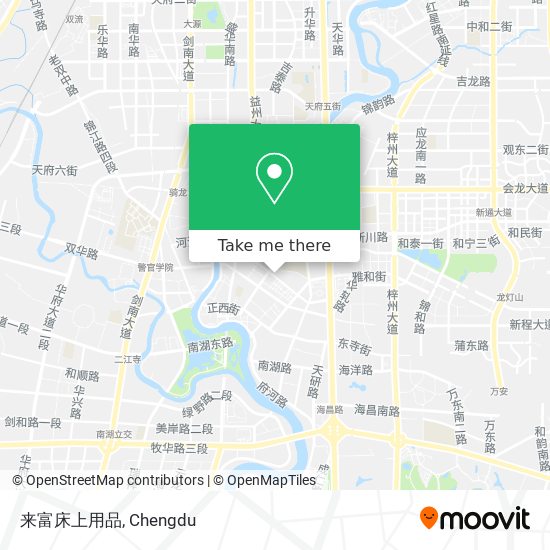 来富床上用品 map