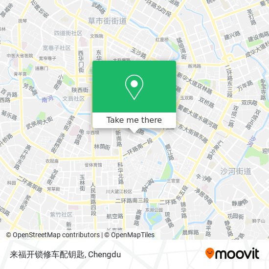 来福开锁修车配钥匙 map