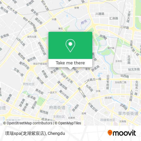 璞瑞spa(龙湖紫宸店) map