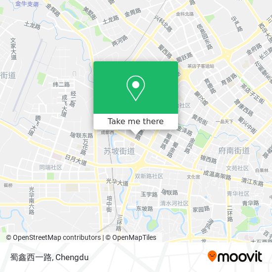 蜀鑫西一路 map