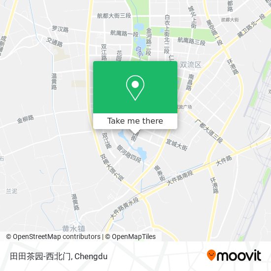 田田茶园-西北门 map