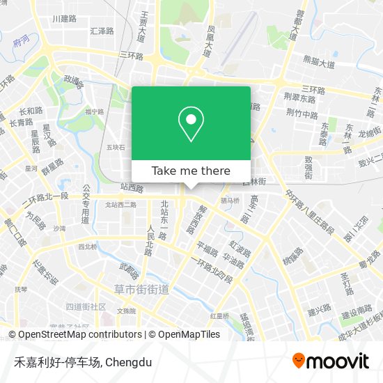 禾嘉利好-停车场 map