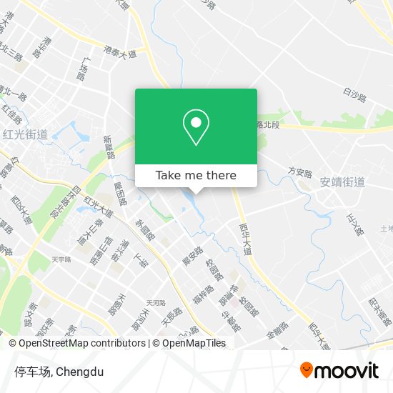 停车场 map