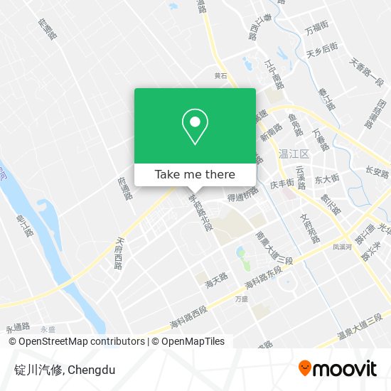 锭川汽修 map