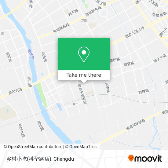 乡村小吃(科华路店) map