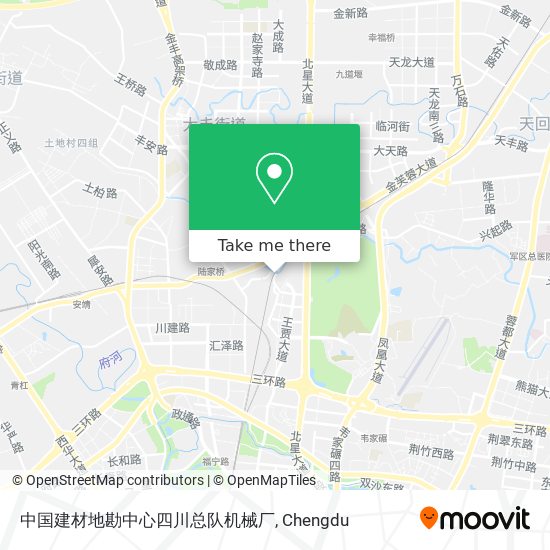 中国建材地勘中心四川总队机械厂 map