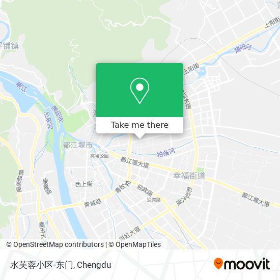 水芙蓉小区-东门 map
