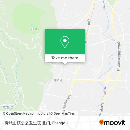 青城山镇公之卫生院-北门 map