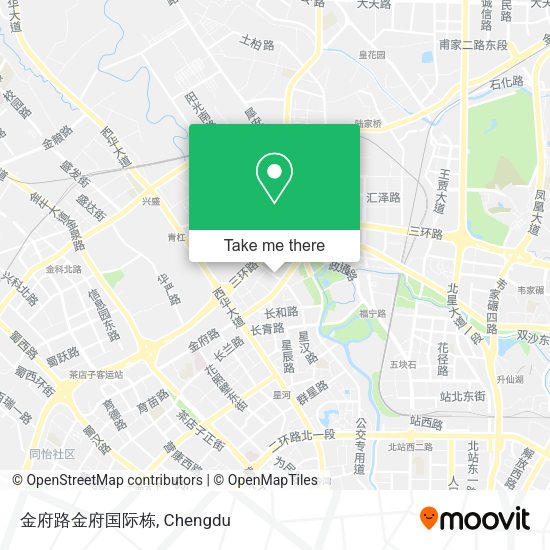 金府路金府国际栋 map