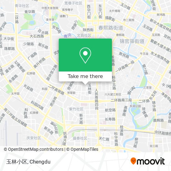 玉林小区 map