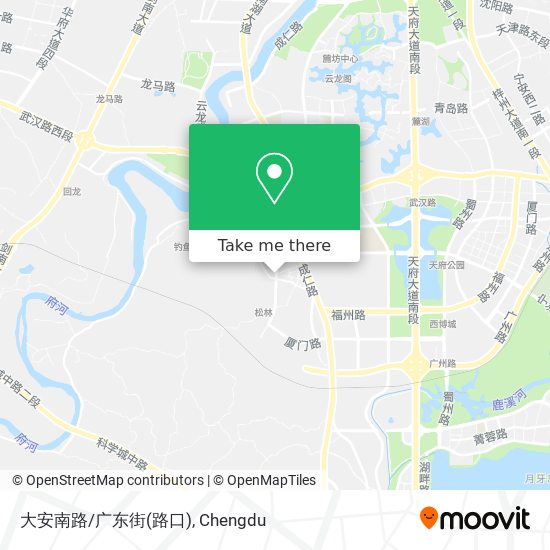 大安南路/广东街(路口) map