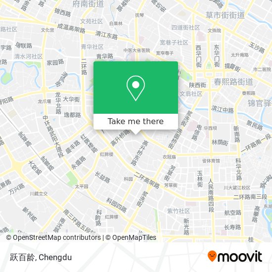 跃百龄 map