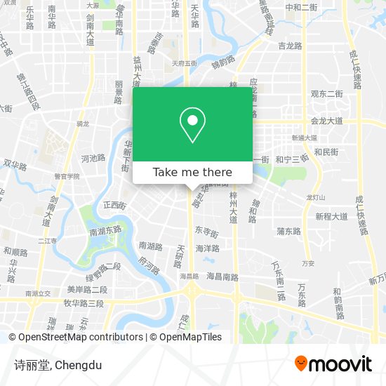 诗丽堂 map