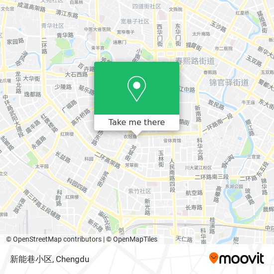 新能巷小区 map