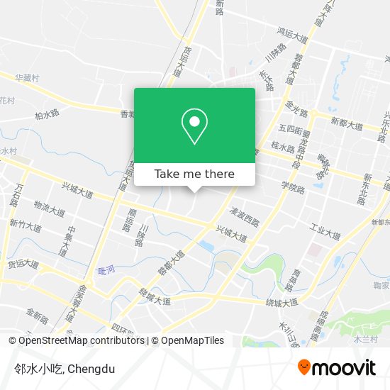 邻水小吃 map