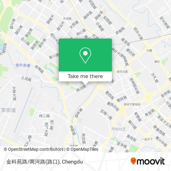 金科苑路/两河路(路口) map