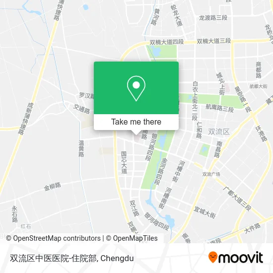 双流区中医医院-住院部 map