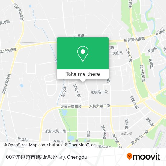007连锁超市(蛟龙银座店) map