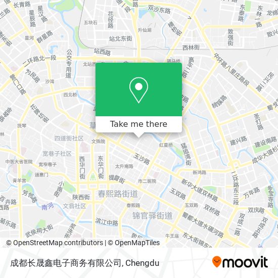 成都长晟鑫电子商务有限公司 map