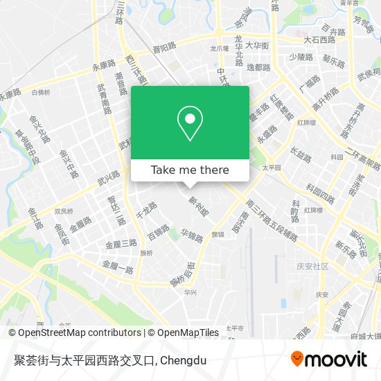 聚荟街与太平园西路交叉口 map