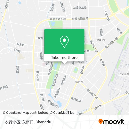 农行小区-东南门 map