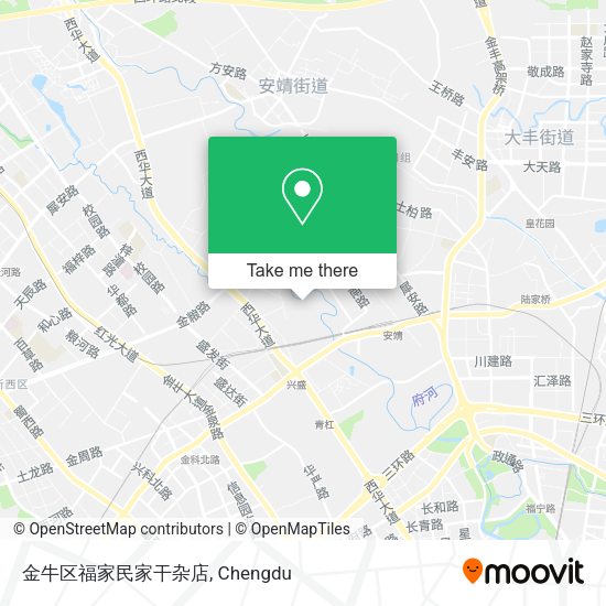 金牛区福家民家干杂店 map