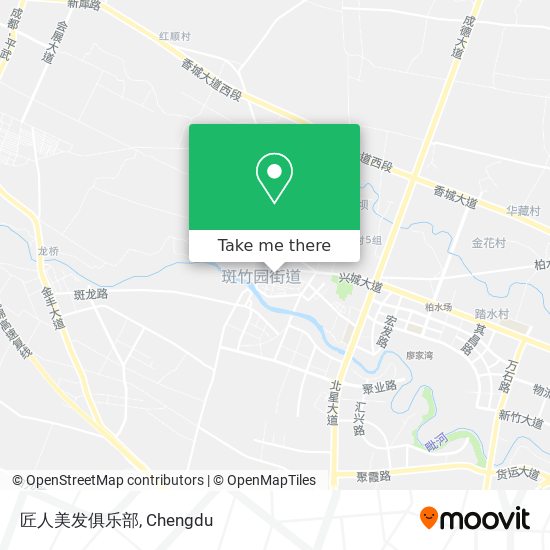 匠人美发俱乐部 map