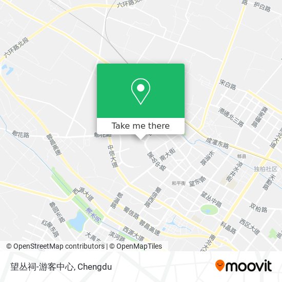 望丛祠-游客中心 map