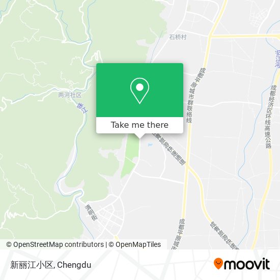 新丽江小区 map