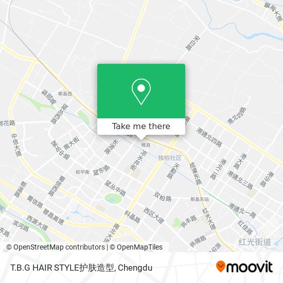 T.B.G  HAIR  STYLE护肤造型 map