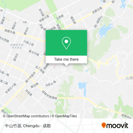 中山竹器 map