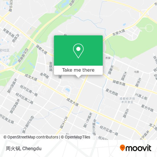 周火锅 map