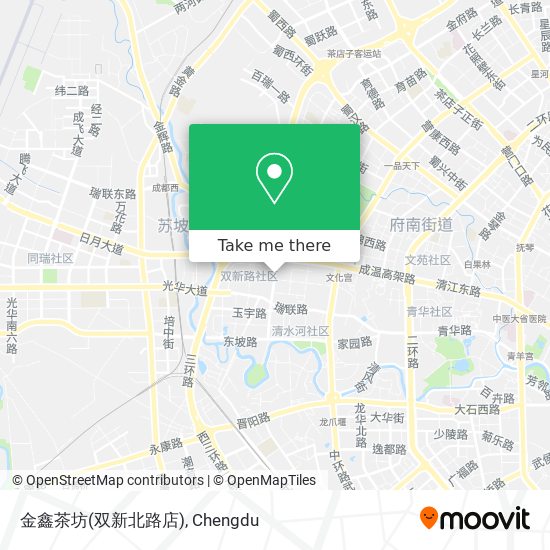 金鑫茶坊(双新北路店) map