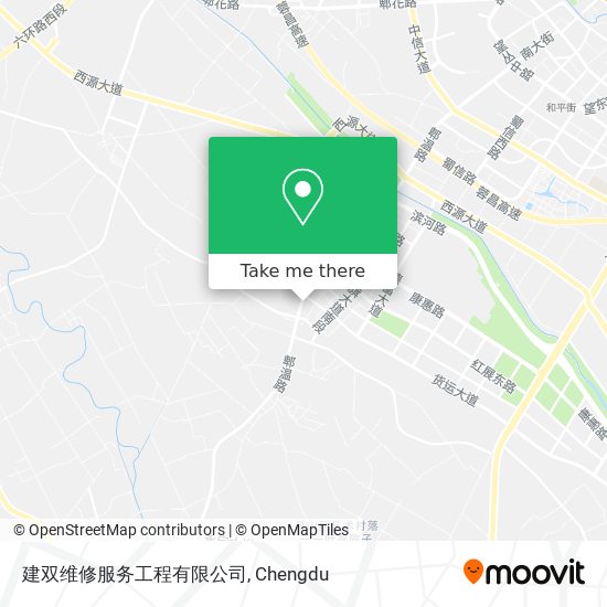 建双维修服务工程有限公司 map