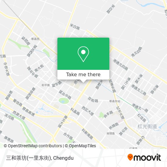 三和茶坊(一里东街) map