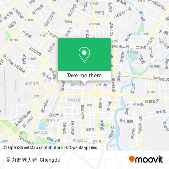 足力健老人鞋 map