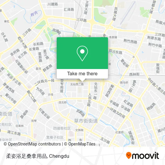 柔姿浴足桑拿用品 map