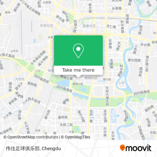 伟佳足球俱乐部 map