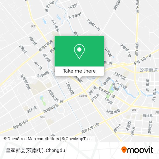 皇家都会(双南街) map