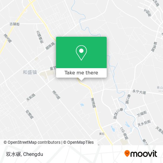 双水碾 map