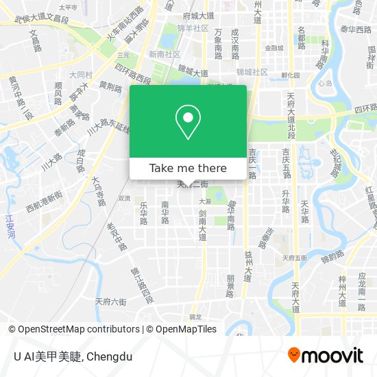 U AI美甲美睫 map