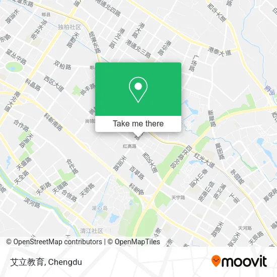 艾立教育 map