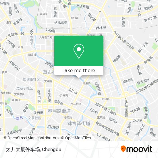 太升大厦停车场 map