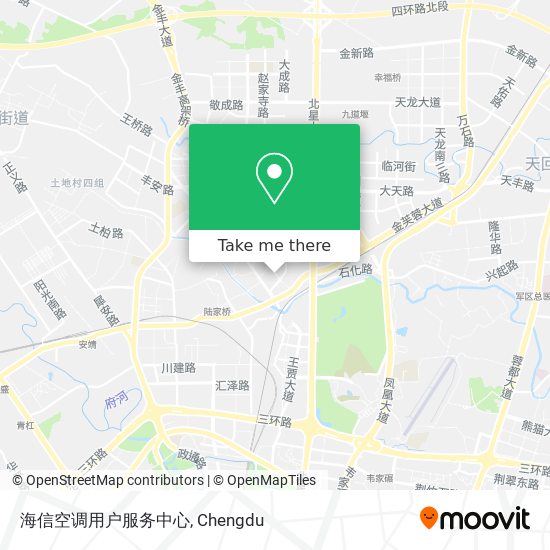 海信空调用户服务中心 map