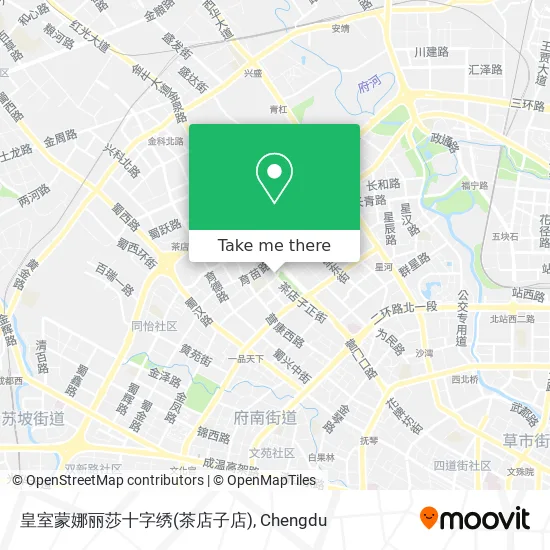 皇室蒙娜丽莎十字绣(茶店子店) map
