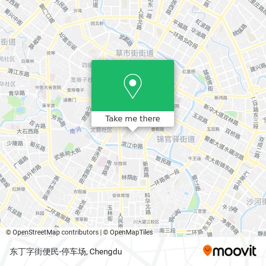 东丁字街便民-停车场 map