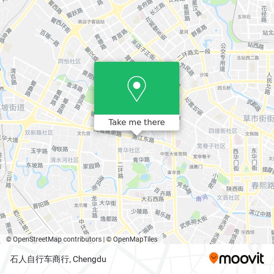 石人自行车商行 map